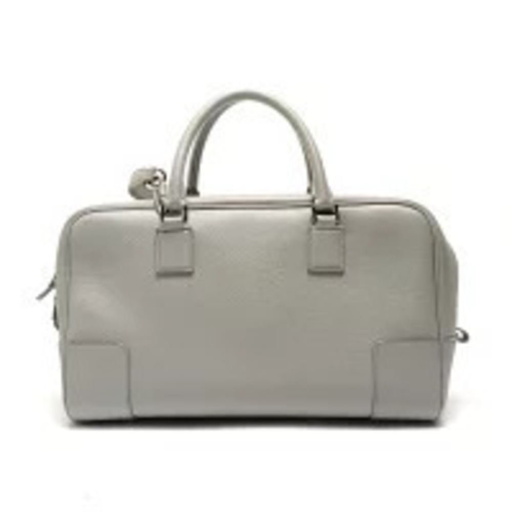 Loewe Amazona Leather Handbag Gray